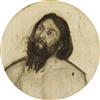 HENRY OSSAWA TANNER (1859 - 1937) Head of Christ.